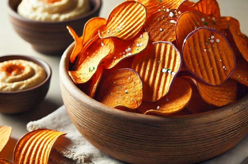 Air Fryer Sweet Potato Chips