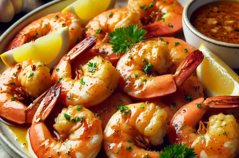 Air Fryer Garlic Butter Shrimp