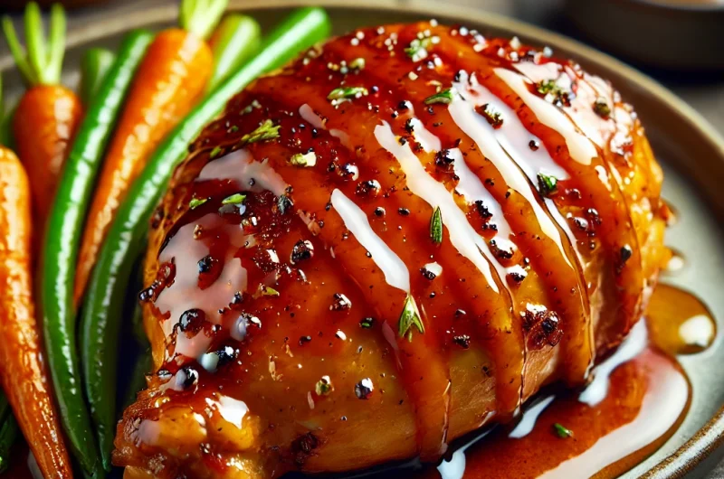Air Fryer Honey Mustard Chicken Thighs