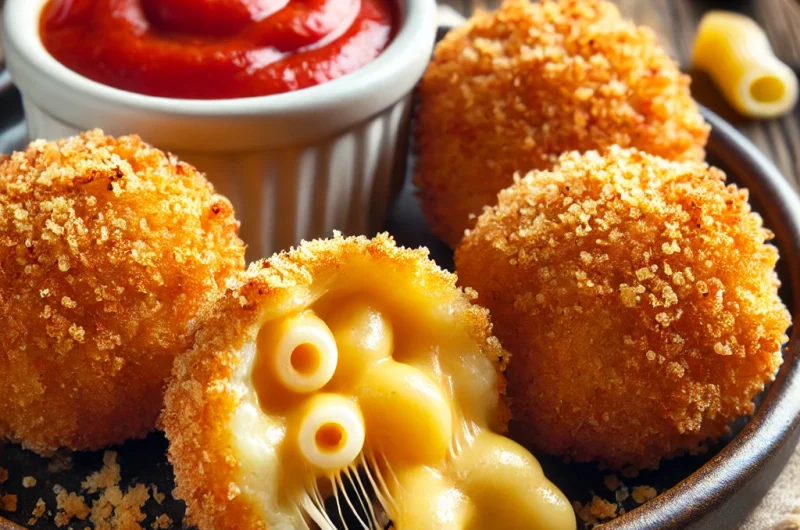 Air Fryer Mac and Cheese Bites