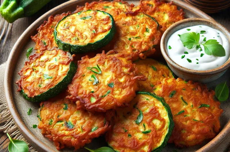 Air Fryer Zucchini Fritters