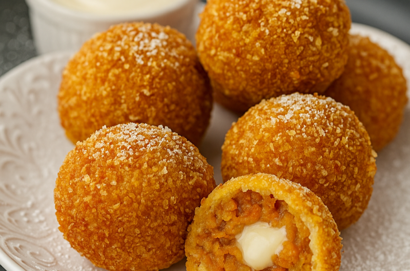 Air Fryer Carrot Cake Balls