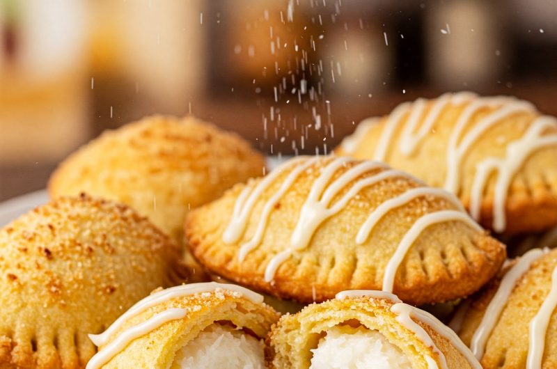 Air Fryer Coconut Cream Pie Bites