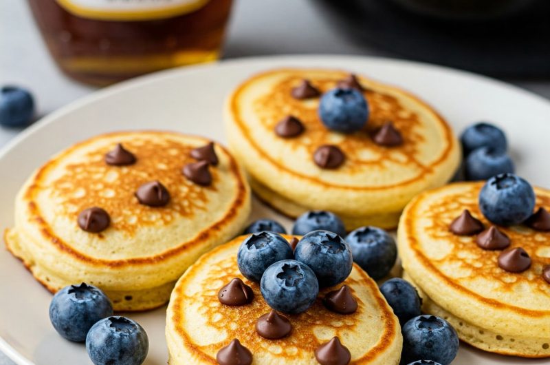 Air Fryer Easter Egg Pancakes